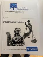 Ethical, regulative and legislative perpectives on emerging technologies and education
