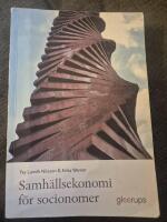 Samh&auml;llsekonomi f&ouml;r socionomer