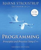  Programming : principles and practice using C++