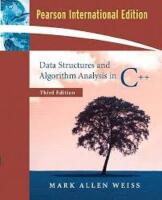  Data Structures and Algorithm Analysis in C++