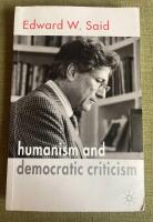 Humanism and Democratic Criticism