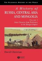History of Russia, Central Asia and Mongolia
