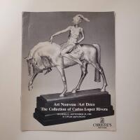 Christie's New York : Art Nouveau / Art Deco - The Collection of Carlos Lopez Rivera [September 29 / 1983]