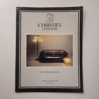 Christie's London : Post-War Design [16 April 1984]