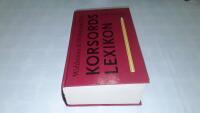 Wahlstr&ouml;m & Widstrands nya korsordslexikon : 1008 sidor, &auml;mnen, synonymer, fr&auml;mmande ord, f&ouml;rkortningar