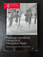 Routledge international handbook of participatory design