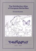 The Distribution Atlas of European Butterflies 