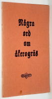 N&aring;gra ord om &aring;kerogr&auml;s [1891]