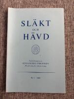 Sl&auml;kt och h&auml;vd nr 1 1985