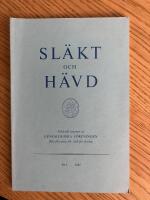 Sl&auml;kt och h&auml;vdar 1 1987