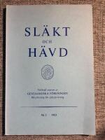 Sl&auml;kt och h&auml;vd nr 1 1983