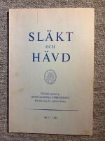 Sl&auml;kt och h&auml;vd nr 2 1981