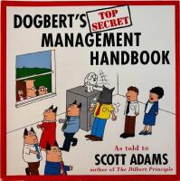 Dogbert&acute;s Management handbook