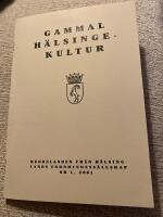 Gammal H&auml;lsingekultur nr 1 ,2001