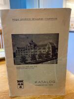 Katalog h&ouml;stterminen 1956 L&auml;roverket Hudiksvall