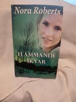 Flammande skyar