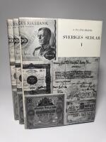 Sveriges sedlar. I-III med supplement 1962-1971