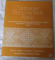 Salzburger kl&ouml;ppelspitzen reihe