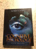 Cognitive Psychology