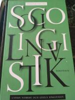 Introduktion till sociolingvistik