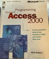 Programming Access 2000