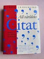 All v&auml;rldens citat