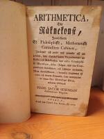 Arithmetica, eller R&auml;knekonst, inneh&aring;llande et philosophiskt, mathematiskt curieusitets cabinett, inr&auml;ttadt och prydt med utwalde och angen&auml;me, samt eftert&auml;nksamme propositioner uti r&auml;kne- och m&auml;tekonsten, samt andre philosophiske wetenskaper, st&auml;lde i fr&aring;gor, med sine compendieuse solutioner, och beh&ouml;riga utredande, allom konst&auml;lskarom, i synnerhet ungdomen til nytta och sinnets sk&auml;rpande, samt upmuntran til s&aring;dan &auml;del wetenskaps &ouml;fning.