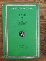 Lysis. Symposium. Gorgias