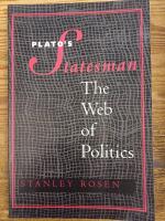Plato's Statesman. The Web of Politics