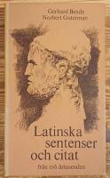 Latinska sentenser och citat
