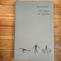 Till fr&aring;gan om lagarna och andra texter ur kvarl&aring;tenskapen