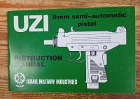 UZI 9mm Semi-Automatic Pistol. Instruction Manual