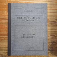 Jagd-, Sport- und Scheibengewehre. Preisliste Nr. 30. Imman. Mefert, Sunhl i Th. Gewehr-Fabrik 1911/12