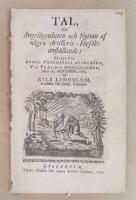 Tal om Angel&auml;genheten och Nyttan af n&aring;gra Artillerie - f&ouml;rs&ouml;ks anst&auml;llande. H&aring;llet f&ouml;r Kongl. Vetenskaps Academien, vid Praesidii nedl&auml;ggande den 20 October, 1773 af Nils Lindbom. Professor vid Kongl. Artilleriet