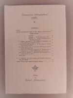 Comparative Ethnographical Studies 9. Contents