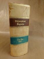 The London, Edinburgh And Dublin Philosophical Magazine And Journal Of Science. Vol. IV. Seventh Series. July - December 1927 - includes: Structure of the Radioactive Atom and Origin of the -Rays," by Ernest Rutherford.