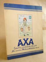 AXA Samlingsalbum f&ouml;r serien Nationalkl&auml;dda barn