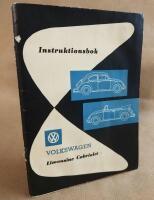 Instruktionsbok. Volkswagen. Limousine Cabriolet
