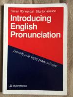 Introducing English pronunciation