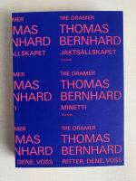 Tre dramer. Minetti ; Jakts&auml;llskapet ; Ritter, Dene, Voss