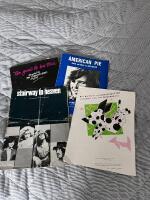 Paket notblad - Stairway to heaven, American pie m fl