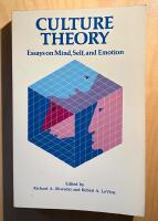 Culture theory : essays on mind, self and emotion