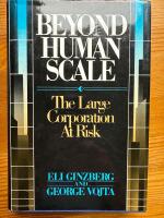 Beyond human scale - the large corporation at risk