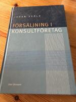 F&ouml;rs&auml;ljning i konsultf&ouml;retag