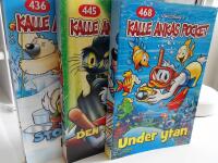 3 Kalle ankas pocket: Stor f&aring;ngst (436), Den hemliga &ouml;n (445), och Under ytan (468)
