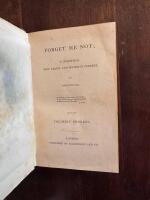 Forget Me Not; A Christmas, New Year's, and Birthday Present" fr&aring;n &aring;r 1838 (MDCCCXXXVIII)