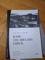 Basic vocabulary check - aktiv ordkunskap f&ouml;r gymnasiets kurs A/steg 5 : l&aring;ngsam studiev&auml;g