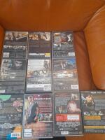 Diverse action filmer 10st