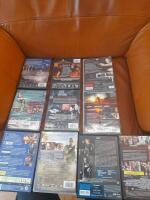 Diverse action filmer 10st