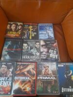 Diverse dvd filmer action 10st 